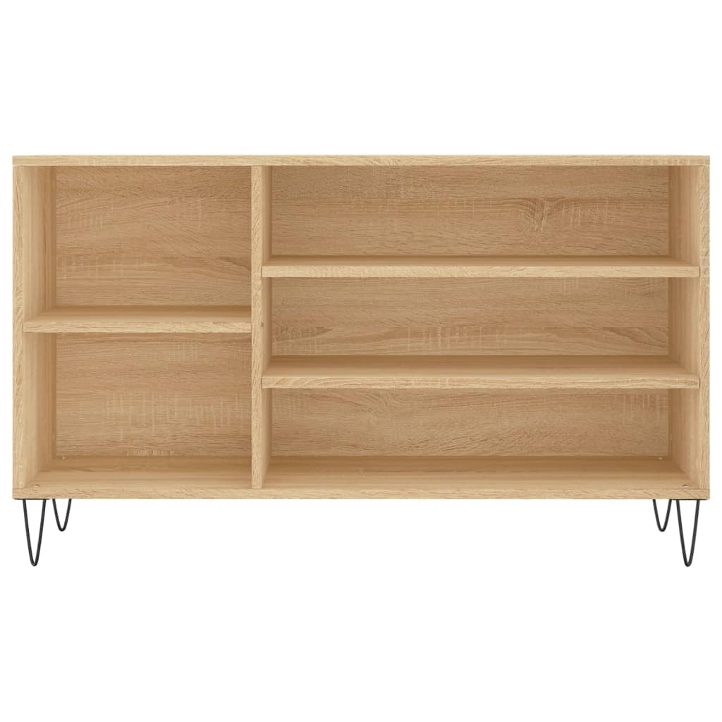 Shoe Cabinet Sonoma Oak 102x36x60 cm Engineered Wood