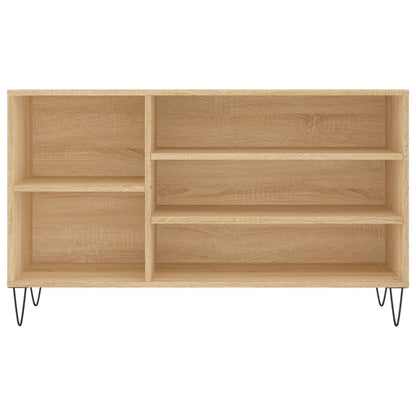 Shoe Cabinet Sonoma Oak 102x36x60 cm Engineered Wood