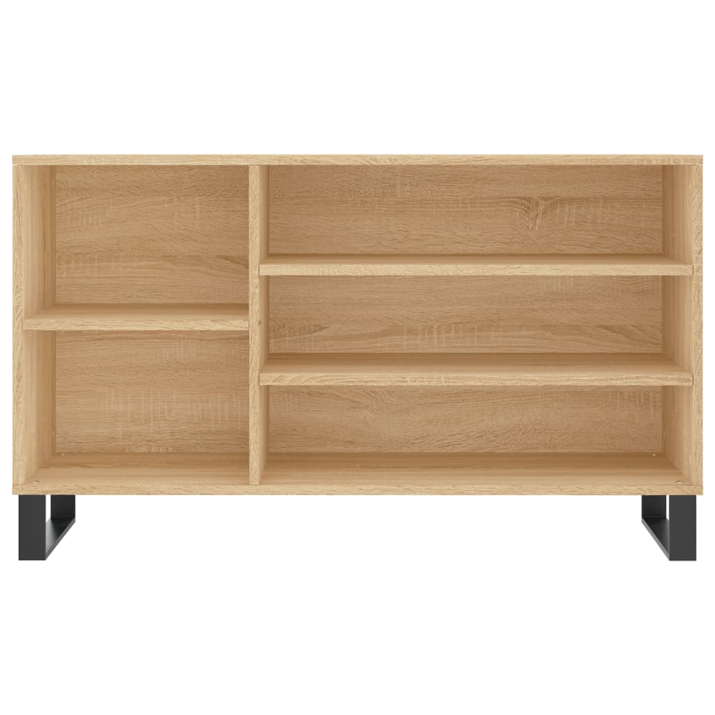 Shoe Cabinet Sonoma Oak 102x36x60 cm Engineered Wood