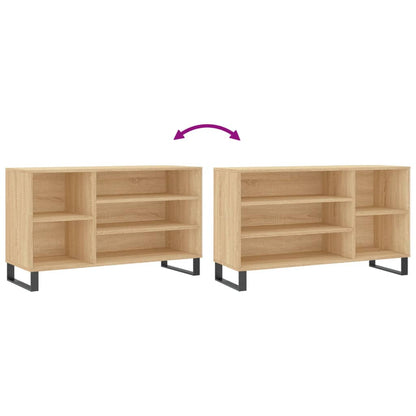 Shoe Cabinet Sonoma Oak 102x36x60 cm Engineered Wood