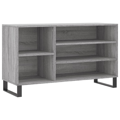 Shoe Cabinet Grey Sonoma 102x36x60 cm Engineered Wood