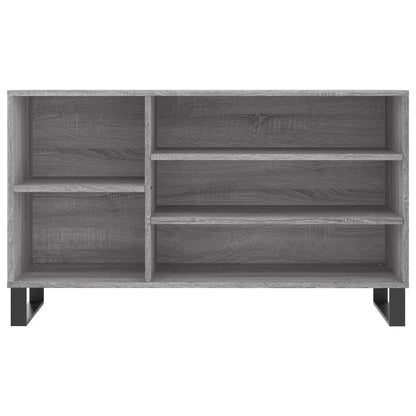 Shoe Cabinet Grey Sonoma 102x36x60 cm Engineered Wood