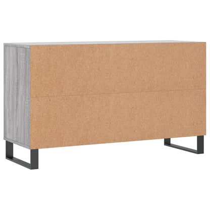 Shoe Cabinet Grey Sonoma 102x36x60 cm Engineered Wood