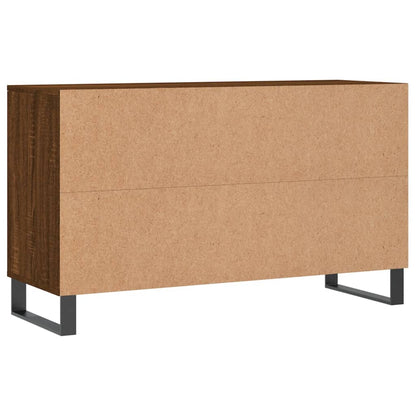 Shoe Cabinet Brown Oak 102x36x60 cm Engineered Wood
