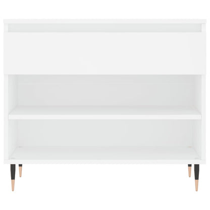 Shoe Cabinet White 70x36x60 cm Engineered Wood