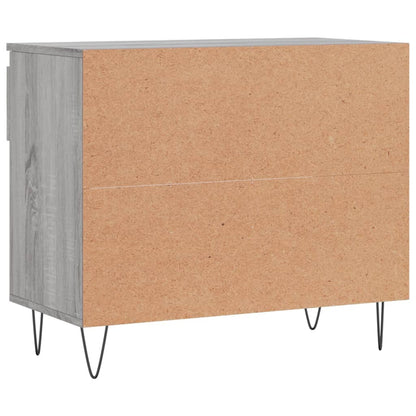 Shoe Cabinet Grey Sonoma 70x36x60 cm Engineered Wood