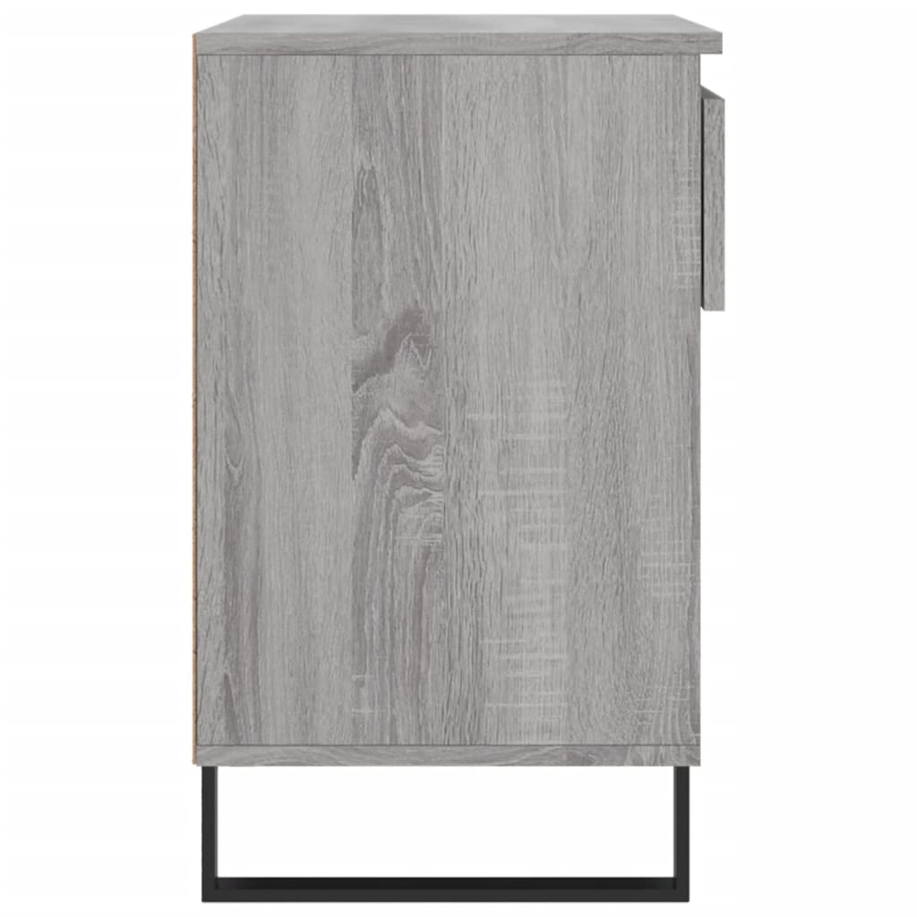 Shoe Cabinet Grey Sonoma 70x36x60 cm Engineered Wood