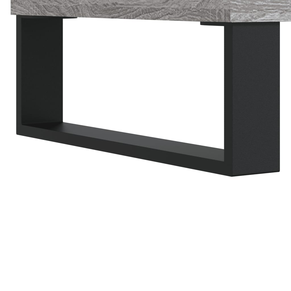 Shoe Cabinet Grey Sonoma 70x36x60 cm Engineered Wood
