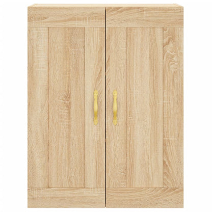 Wall Mounted Cabinet Sonoma Oak 69.5x34x90 cm Engineered Wood