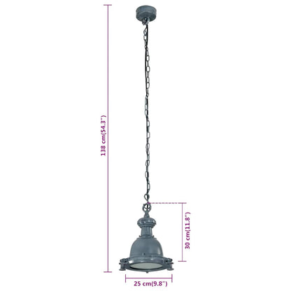 Pendant Lighting 25x25x138 cm Aluminium