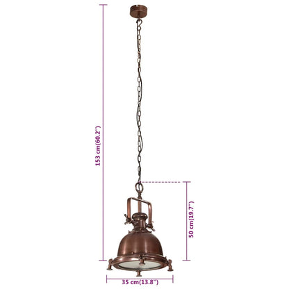 Pendant Lighting 35x35x153 cm Aluminium