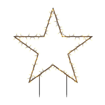 Christmas Light Decoration with Spikes Star 115 LEDs 85 cm