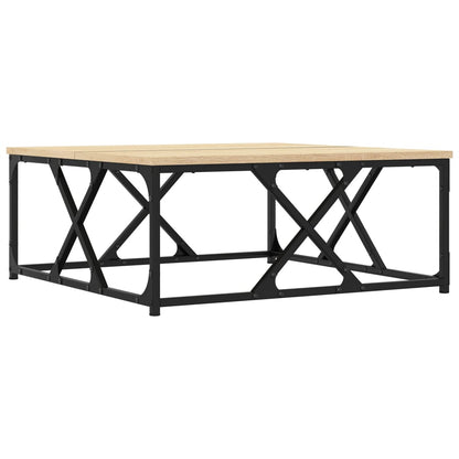 Coffee Table Sonoma Oak 70x70x30 cm Engineered Wood