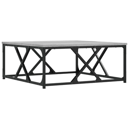 Coffee Table Grey Sonoma 70x70x30 cm Engineered Wood