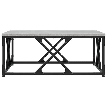 Coffee Table Grey Sonoma 70x70x30 cm Engineered Wood
