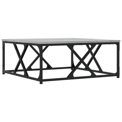 Coffee Table Grey Sonoma 70x70x30 cm Engineered Wood