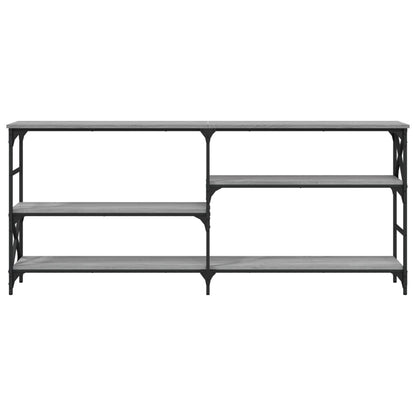 Console Table Grey Sonoma 180x29x76.5 cm Engineered Wood
