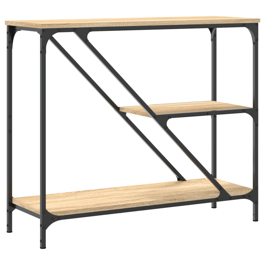 Console Table Sonoma Oak 88.5x30x75 cm Engineered Wood