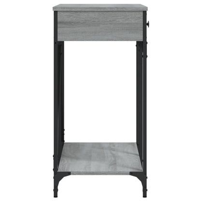 Console Table Grey Sonoma 100x39x78.5 cm Engineered Wood