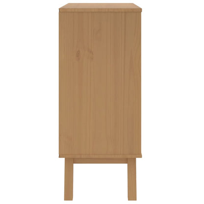 Drawer Cabinet OLDEN Brown Solid Wood Pine