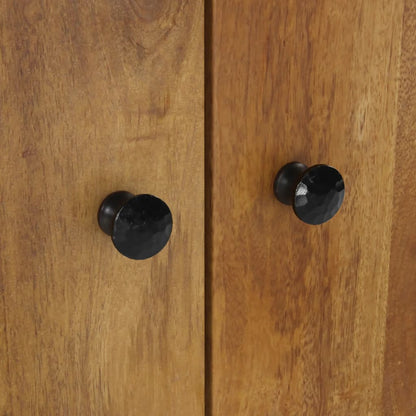 2 Piece Bathroom Furniture Set Solid Wood Mango