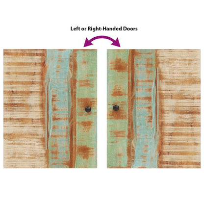 4 Piece Bathroom Furniture Set Solid Wood Reclaimed