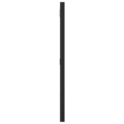 Wall Mirror Black 40x40 cm Square Iron