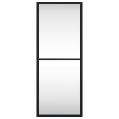 Wall Mirror Black 20x50 cm Rectangle Iron