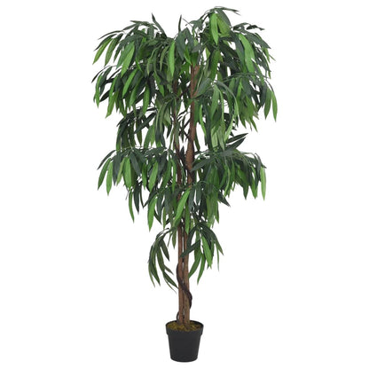 Artificial Mango Tree 300 Leaves 80 cm Green
