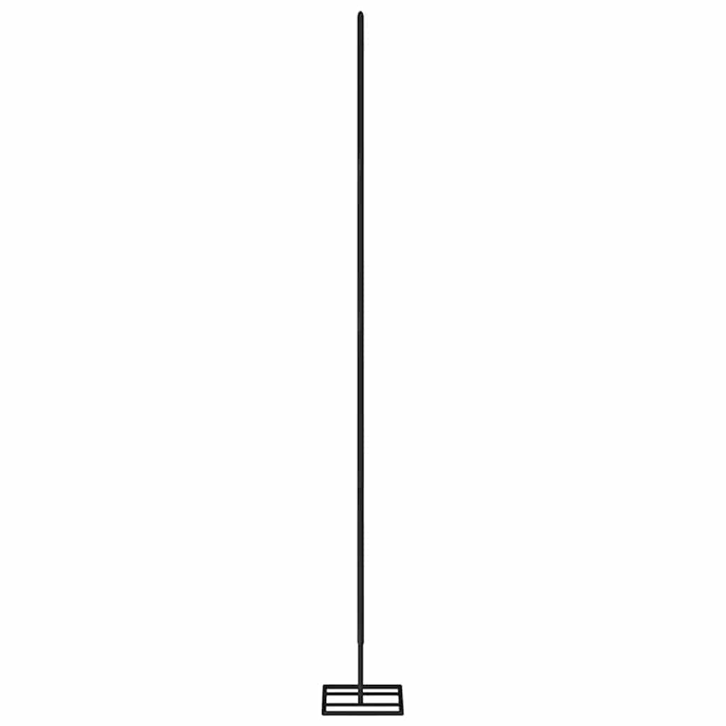 Metal Christmas Tree for Decoration Black 125 cm