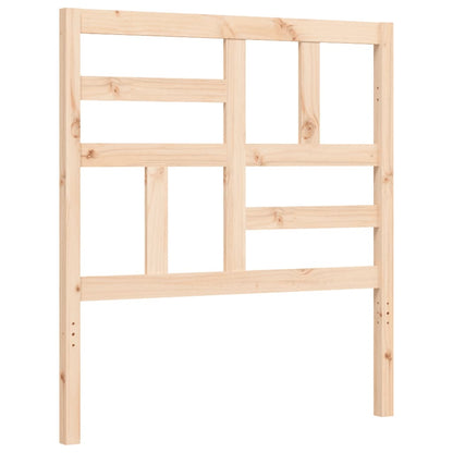 Bed Frame without Mattress 100x200 cm Solid Wood