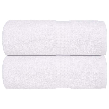 Wash Towels 2 pcs FROGN White 30x30 cm 100% Cotton