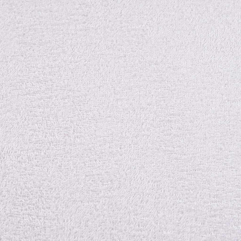 Shower Towels 25 pcs White 70x140 cm 360 gsm 100% Cotton