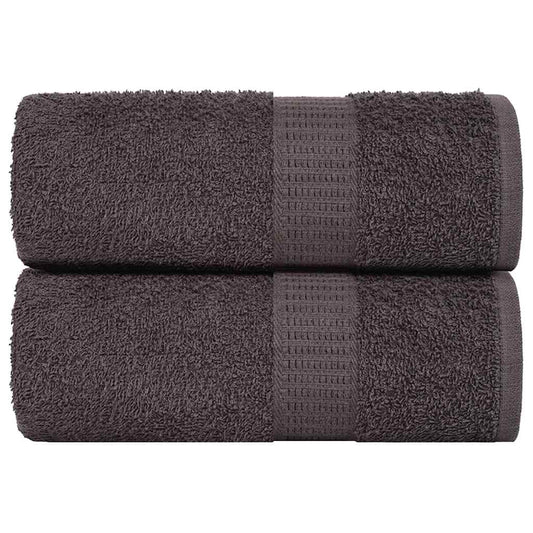 Wash Towels 2 pcs FROGN Anthracite 30x30 cm 100% Cotton