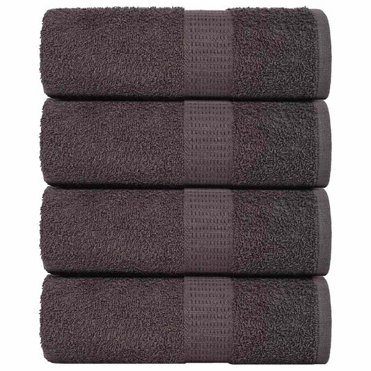 Wash Towels 4 pcs FROGN Anthracite 30x30 cm 100% Cotton