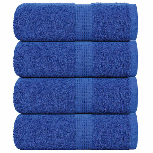Wash Towels 4 pcs FROGN Blue 30x30 cm 100% Cotton