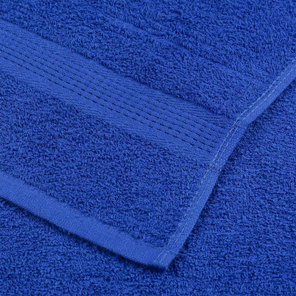 Shower Towels 10 pcs Blue 70x140 cm 360 gsm 100% Cotton