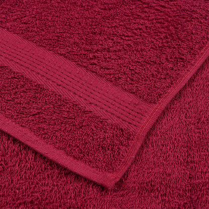 Wash Towels 2 pcs FROGN Bordeaux 30x30 cm 100% Cotton