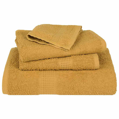 Wash Towels 4 pcs FROGN Gold 30x30 cm 100% Cotton