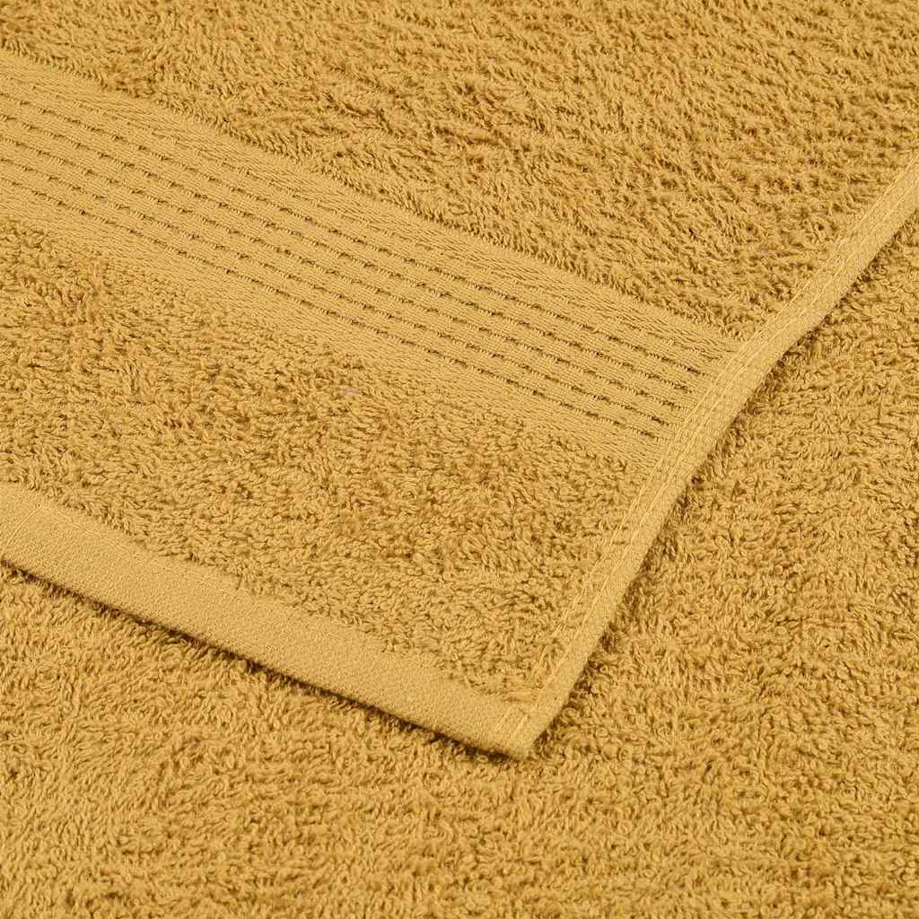 Wash Towels 4 pcs FROGN Gold 30x30 cm 100% Cotton