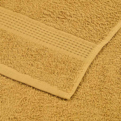 Wash Towels 4 pcs FROGN Gold 30x30 cm 100% Cotton