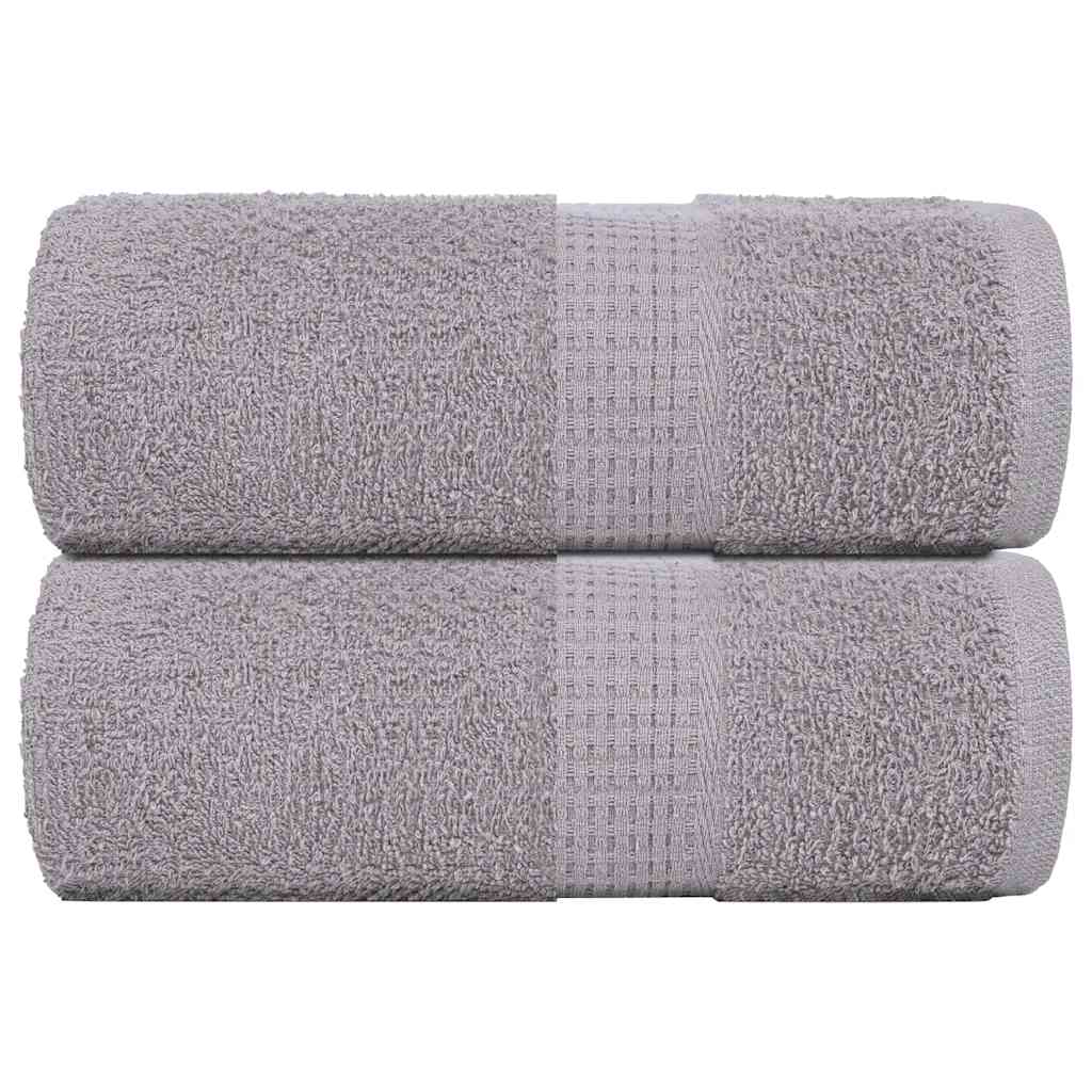 Wash Towels 2 pcs FROGN Grey 30x30 cm 100% Cotton