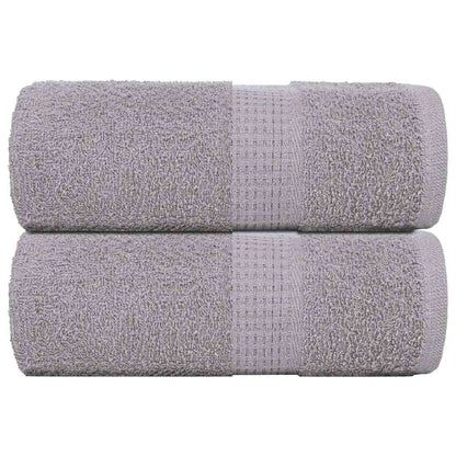 Wash Towels 2 pcs FROGN Grey 30x30 cm 100% Cotton