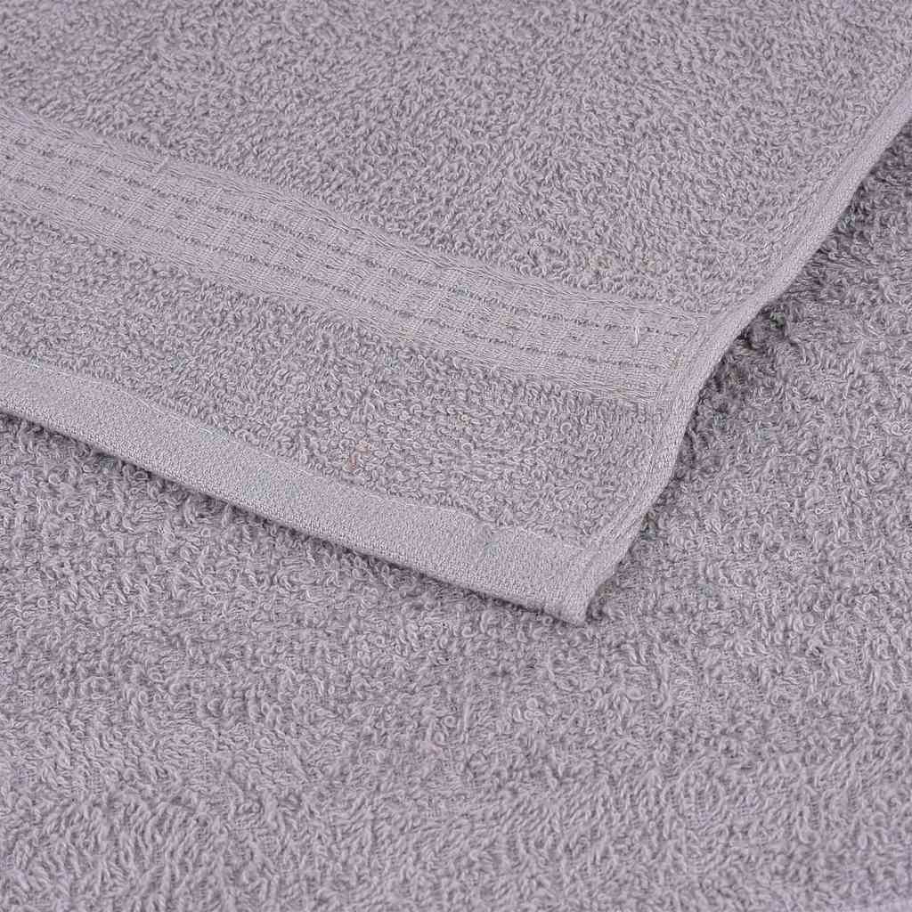 Wash Towels 4 pcs FROGN Grey 30x30 cm 100% Cotton