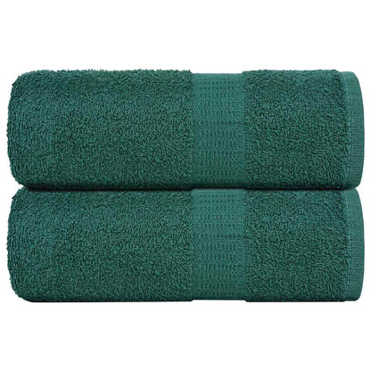 Wash Towels 2 pcs FROGN Green 30x30 cm 100% Cotton