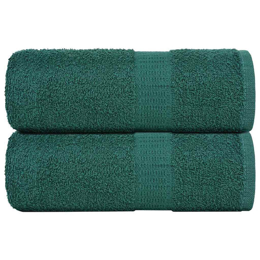 Wash Towels 2 pcs FROGN Green 30x30 cm 100% Cotton