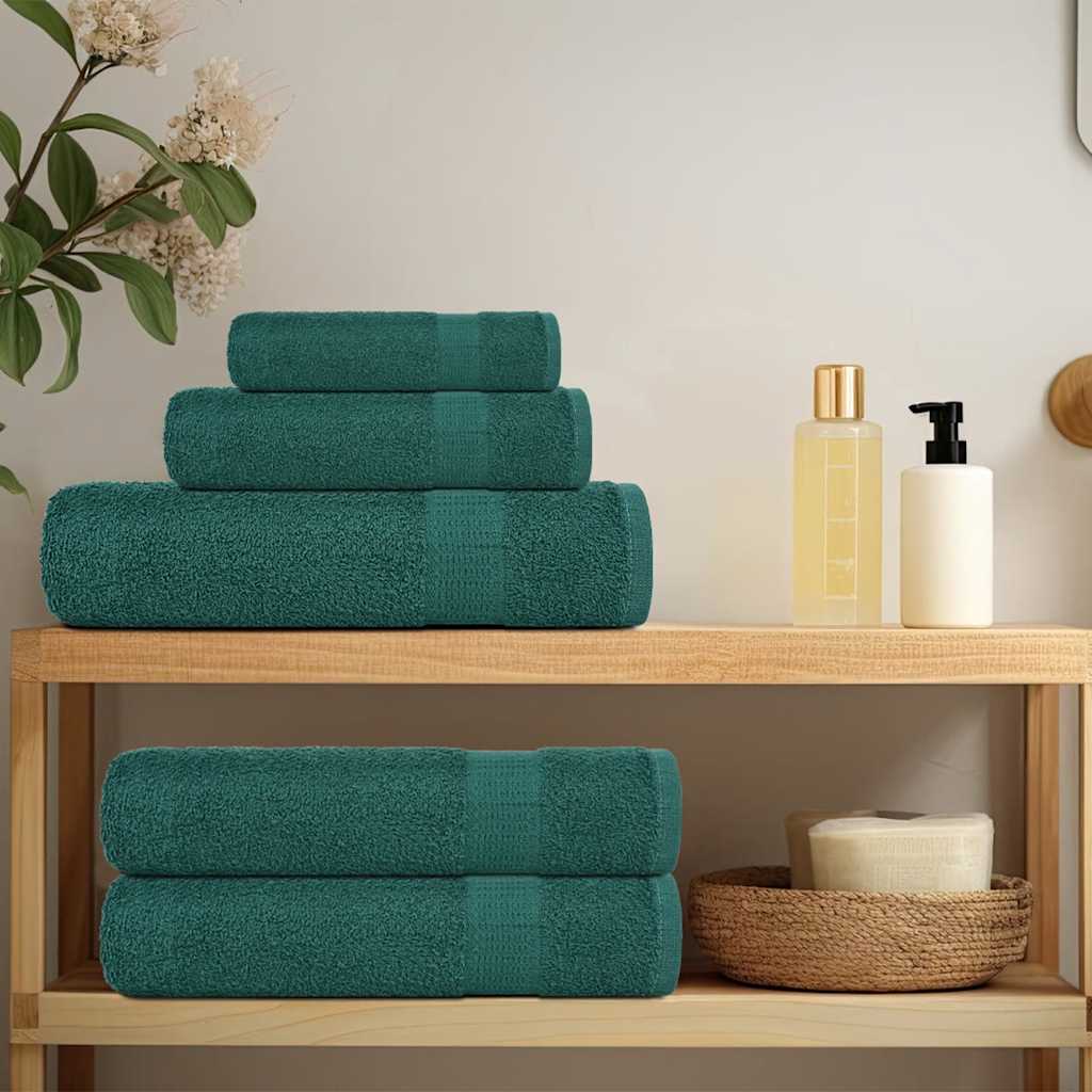 Wash Towels 2 pcs FROGN Green 30x30 cm 100% Cotton