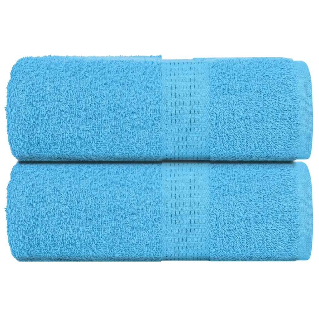 Wash Towels 2 pcs FROGN Turquoise 30x30 cm 100% Cotton