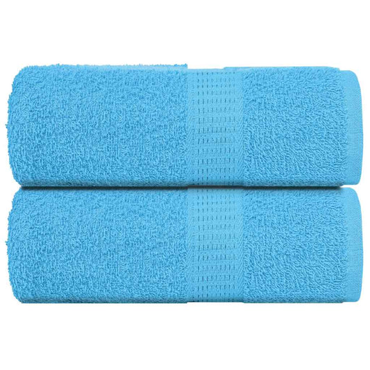 Wash Towels 2 pcs FROGN Turquoise 30x30 cm 100% Cotton