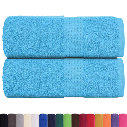 Wash Towels 2 pcs FROGN Turquoise 30x30 cm 100% Cotton